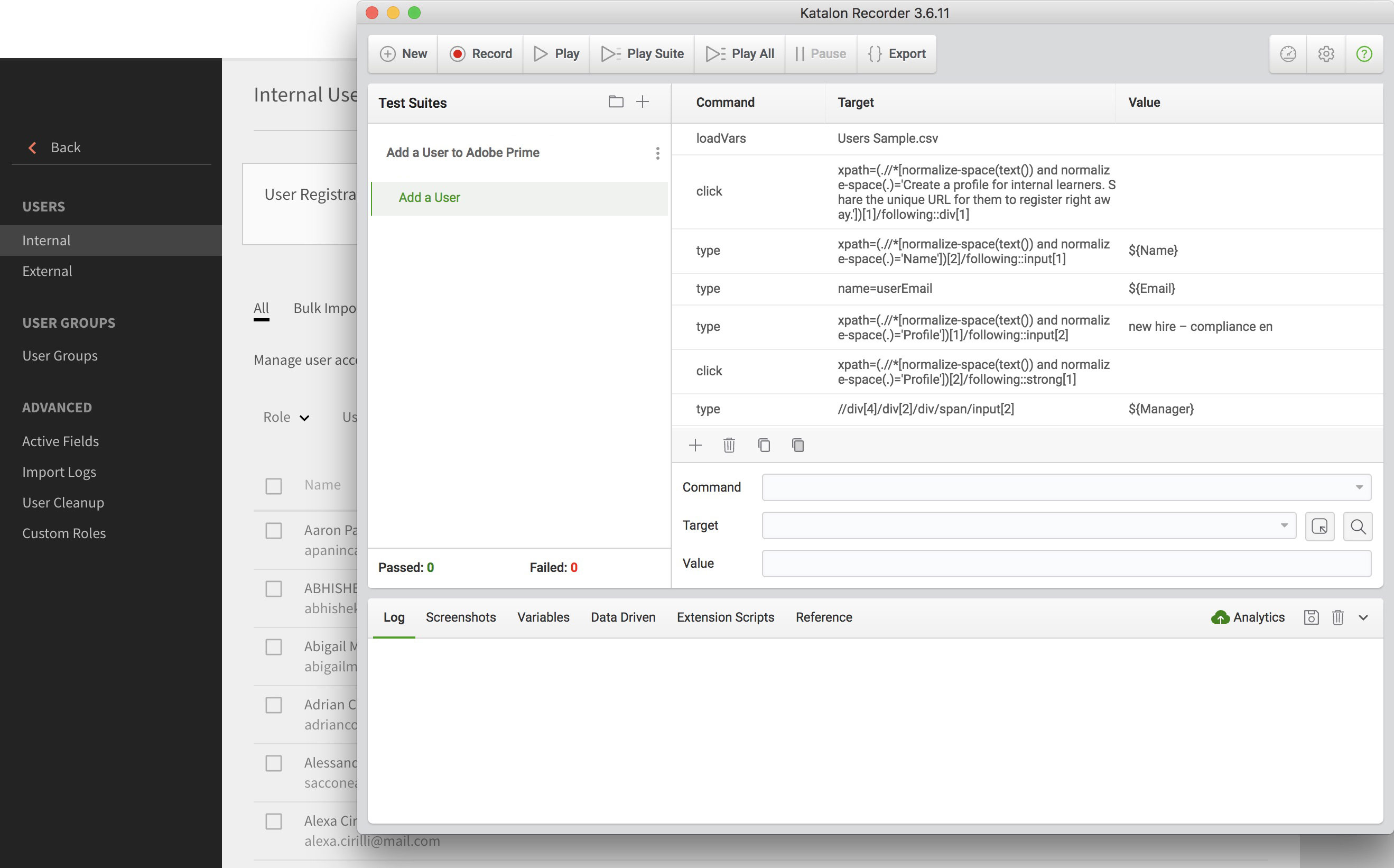 How to bulk upload on Adobe Captivate Prime without using the built-in feature